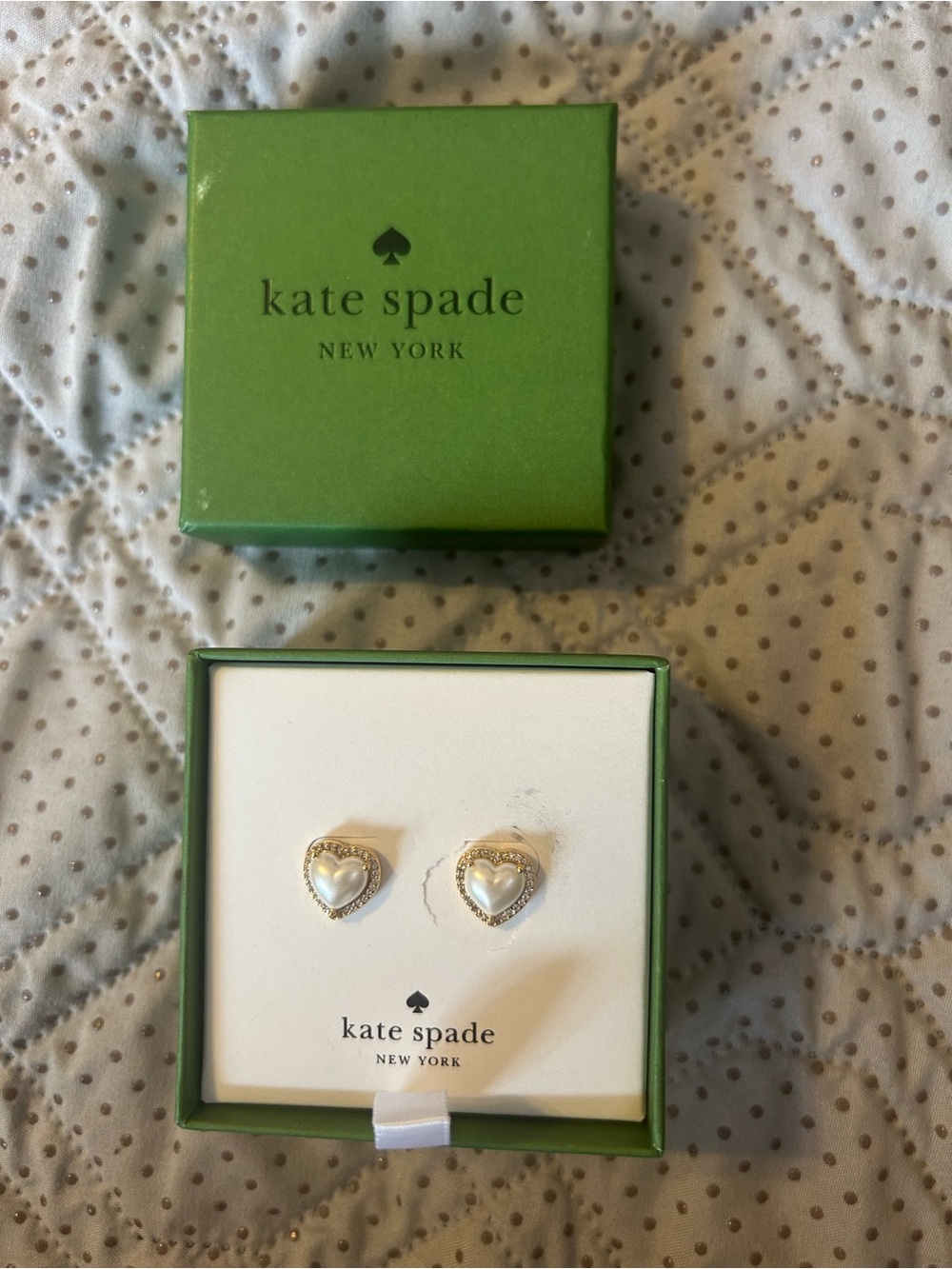 kate spade Green Logo Gift Box